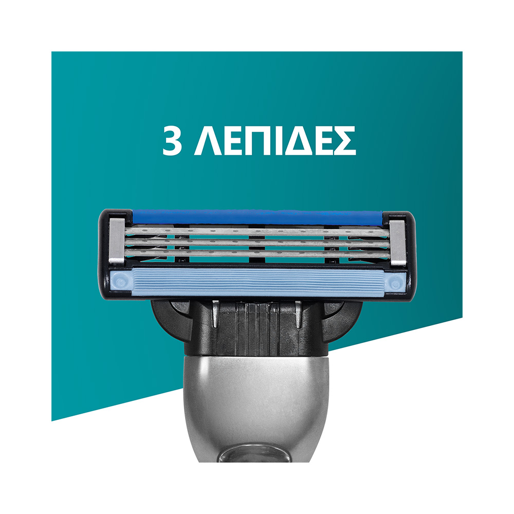GILLETTE - MACH3 Ανταλλακτικές κεφαλές ξυρίσματος - 5τεμ.